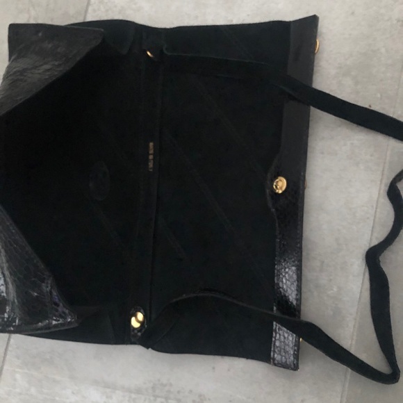 Real snakeskin clutch - Picture 3 of 3